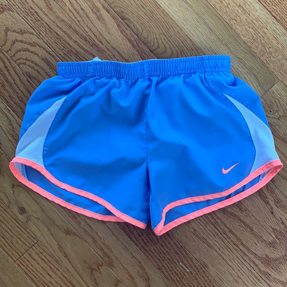 Like New! Girls Nike Dri-Fit running shorts.